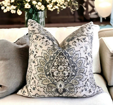 Linen Moroccan Pillow Cover