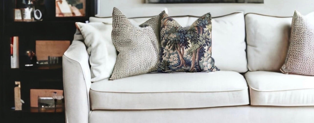 Into the Woods Printed Cotton Pillow Cover