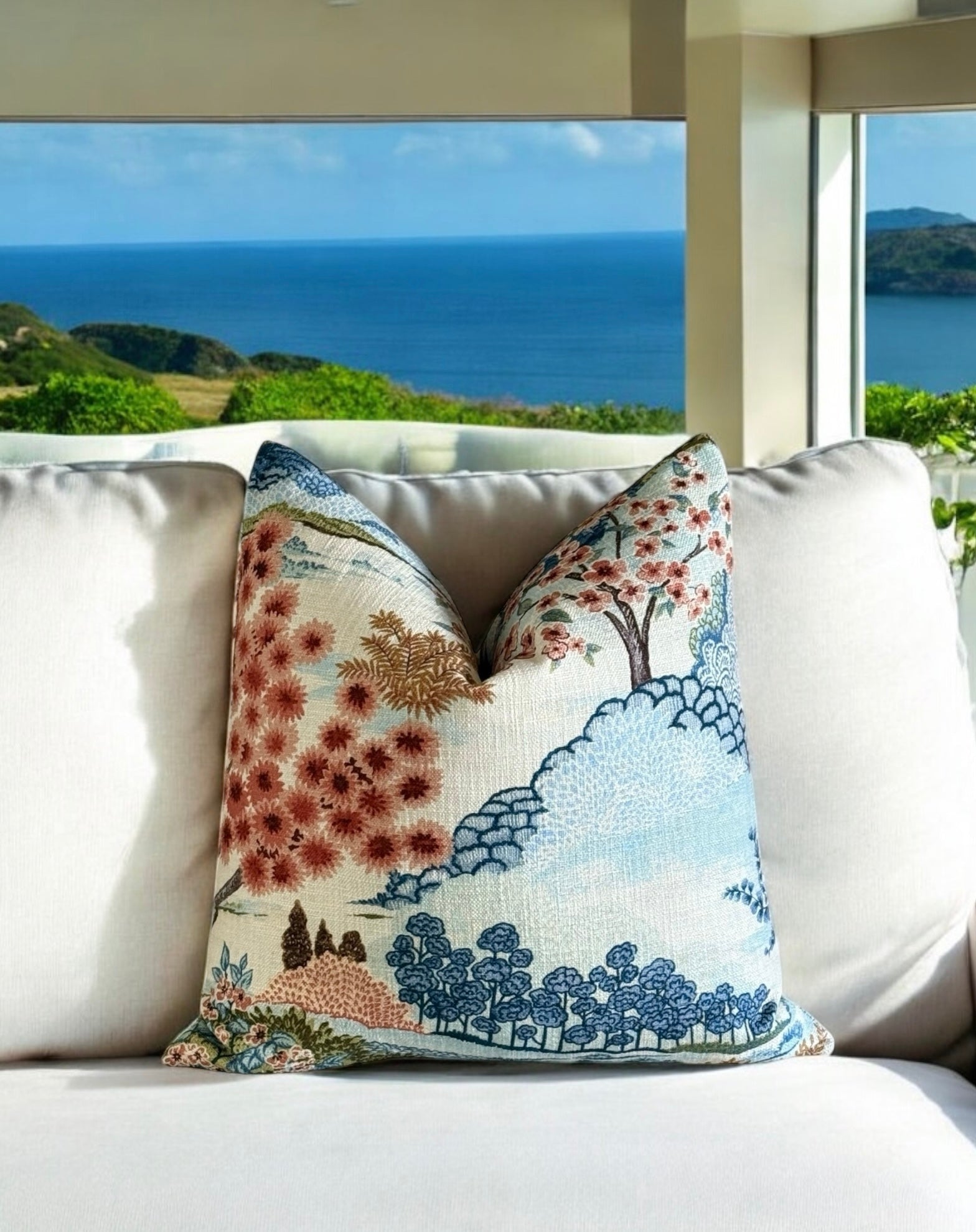 Yuhua Printed Cotton Pillow Cover