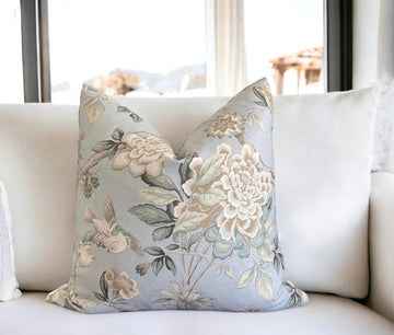 Waverly Mudan Cotton Pillow Cover