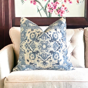 Covington Benbrook Cotton Linen Blend Pillow Cover