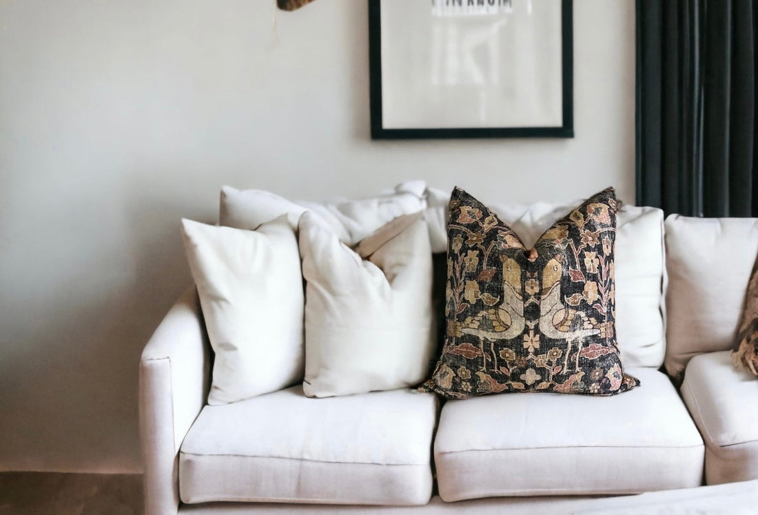 Locanda Duck Teak Double Sided Throw Pillow Cover