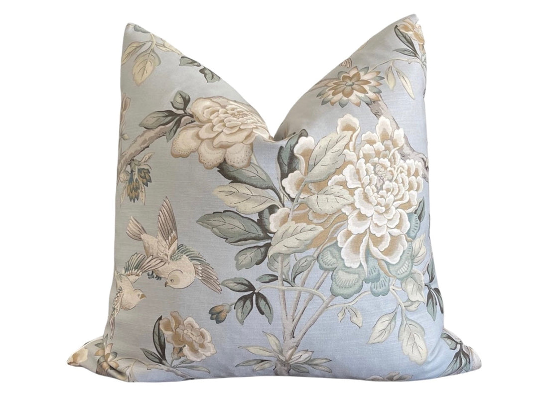 Waverly Mudan Cotton Pillow Cover