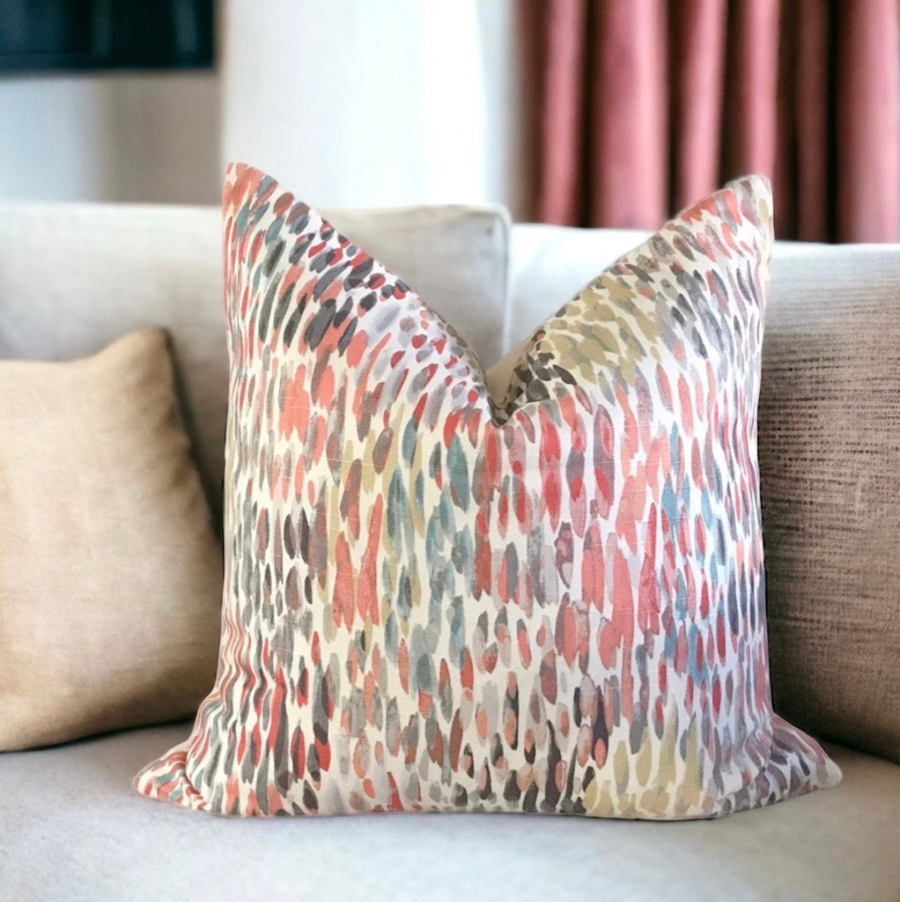 Throw Pillow Cover Make it Rain Nectar by Kelly Ripa Multicolor Pillow Cover