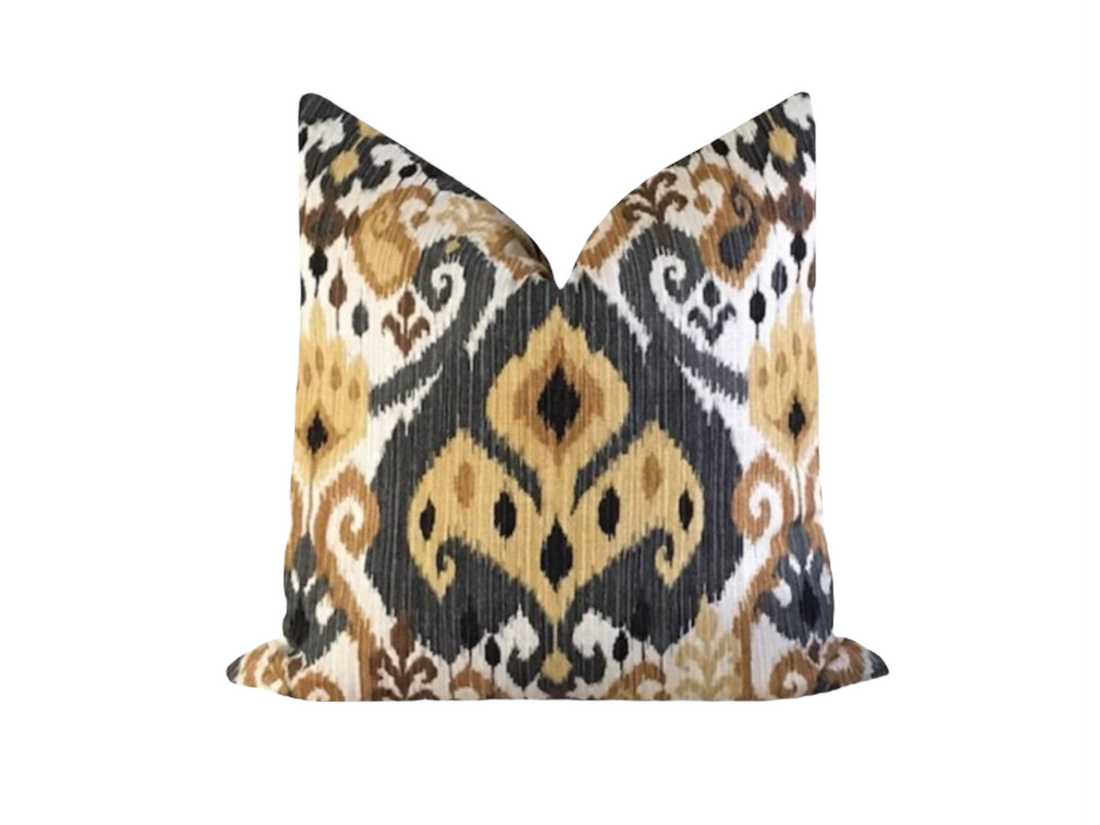 Ikat Mill Creek Throw Pillow Cover